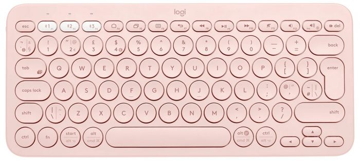 Клавіатура бездротова Logitech K380 Multi-Device Bluetooth Rose (920-009867)