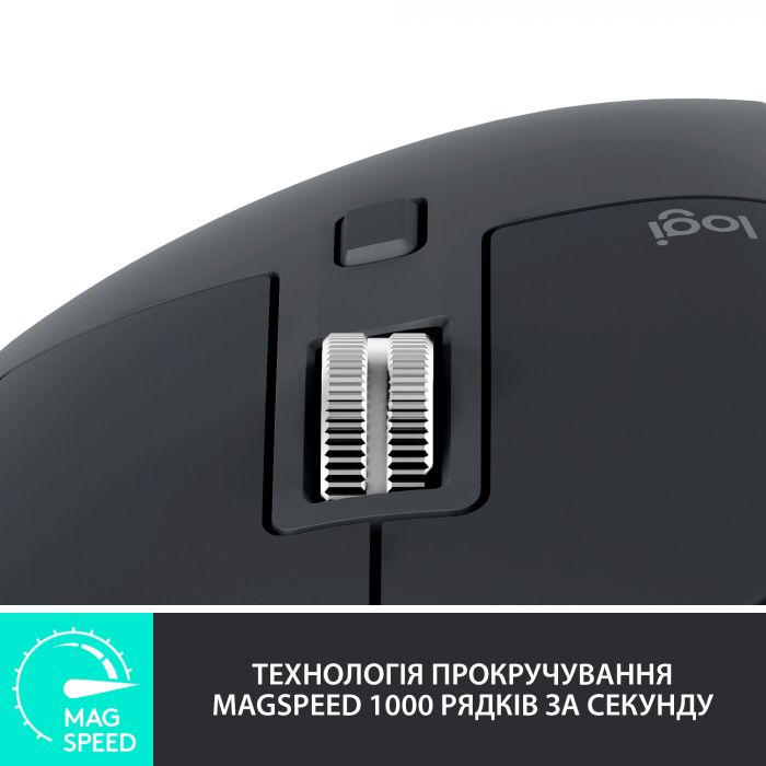 Мишка Bluetooth Logitech MX Master 3S (910-006559) Graphite