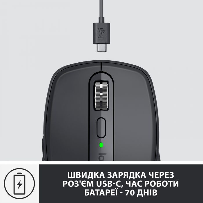 Мишка Logitech MX Anywhere 3 Wireless Graphite (910-005988)