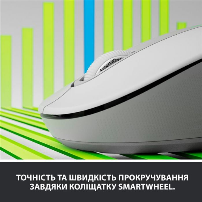 Мишка бездротова Logitech Signature M650 L Off-White (910-006238)