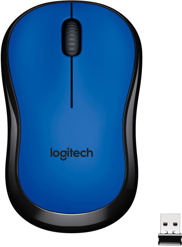 Мишка бездротова Logitech M220 Silent Blue (910-004879)