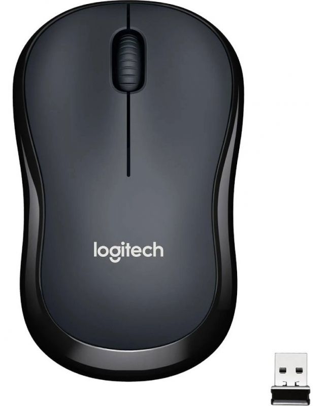 Мишка бездротова Logitech M220 Silent (910-004878) Charcoal USB