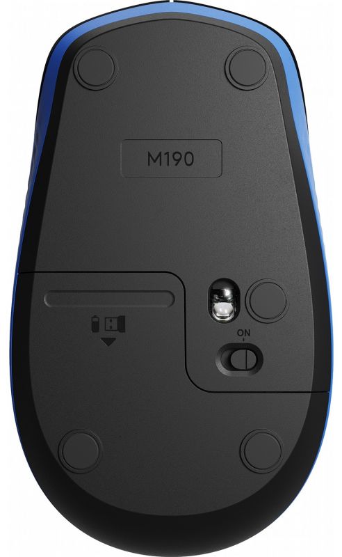 Мишка Logitech M190 Wireless Blue (910-005907)