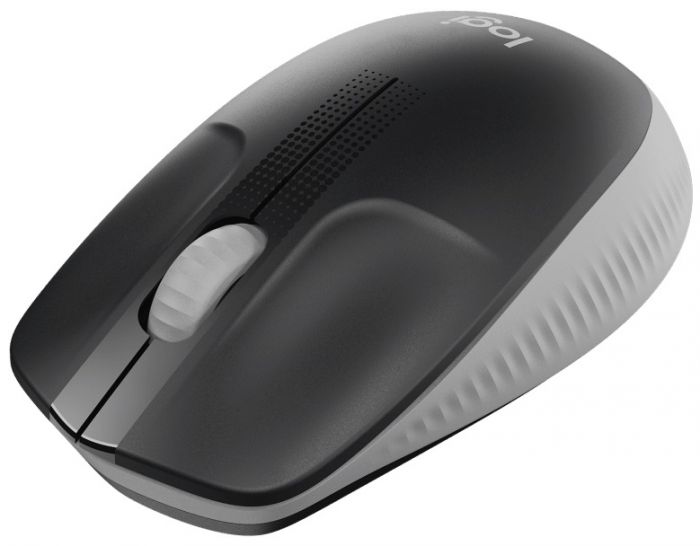 Мишка бездротова Logitech M190 Wireless Mid Grey (910-005906)