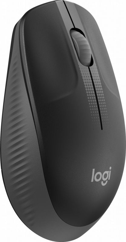 Мишка бездротова Logitech M190 Wireless Charcoal (910-005905)