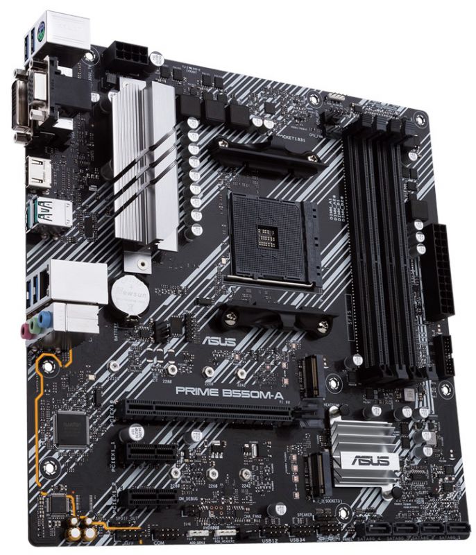 Материнська плата Asus Prime B550M-A Socket AM4