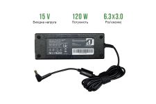 Блок живлення 1StCharger для ноутбука Toshiba 15V 120W 8A 6.3x3.0 + каб.живл. (AC1STTO120WA) Блок живлення 1StCharger для ноутбука Toshiba 15V 120W 8A 6.3x3.0 + каб.живл. (AC1STTO120WA)