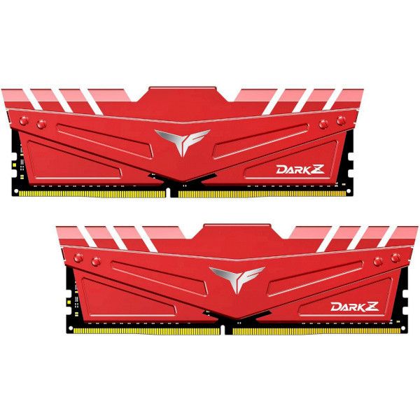 Модуль пам`яті DDR4 2x8GB/3000 Team T-Force Dark Z Red (TDZRD416G3000HC16CDC01)
