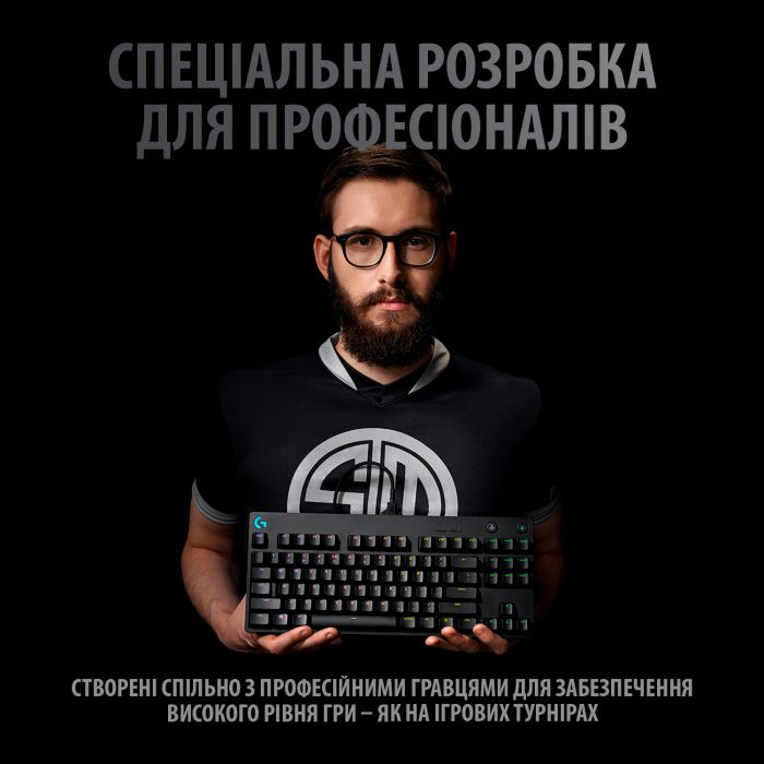 Клавiатура Logitech G Pro Mechanical Gaming USB (920-009392)