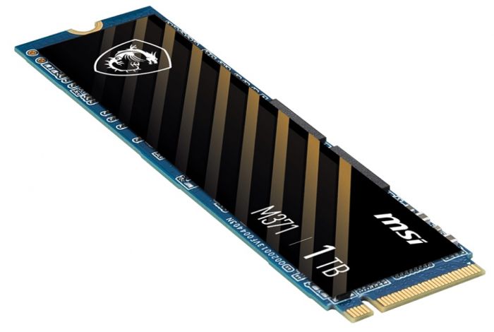 Накопичувач SSD 1TB MSI Spatium M371 M.2 2280 PCIe 3.0 x4 NVMe 3D NAND TLC (S78-440L870-P83)