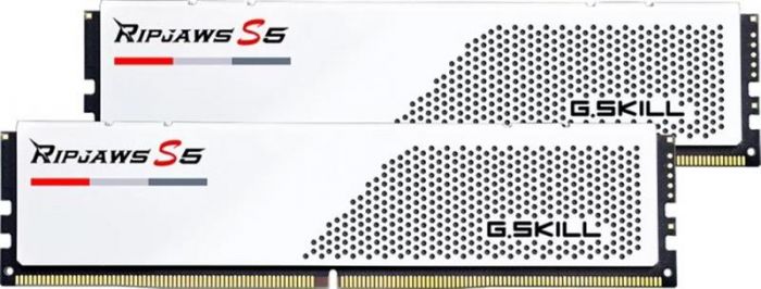 Модуль пам`ятi DDR5 2x16GB/5200 G.Skill Ripjaws S5 White (F5-5200J3636C16GX2-RS5W)