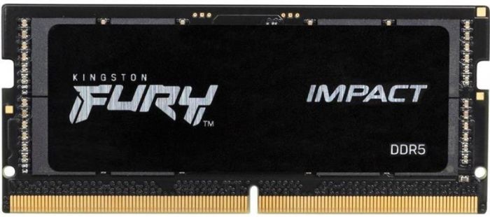 Модуль пам`ятi SO-DIMM 32GB/5600 DDR5 Kingston Fury Impact PnP (KF556S40IB-32)