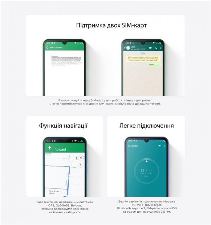 Смартфон Oscal C20 Pro 2/32GB Dual Sim Purple