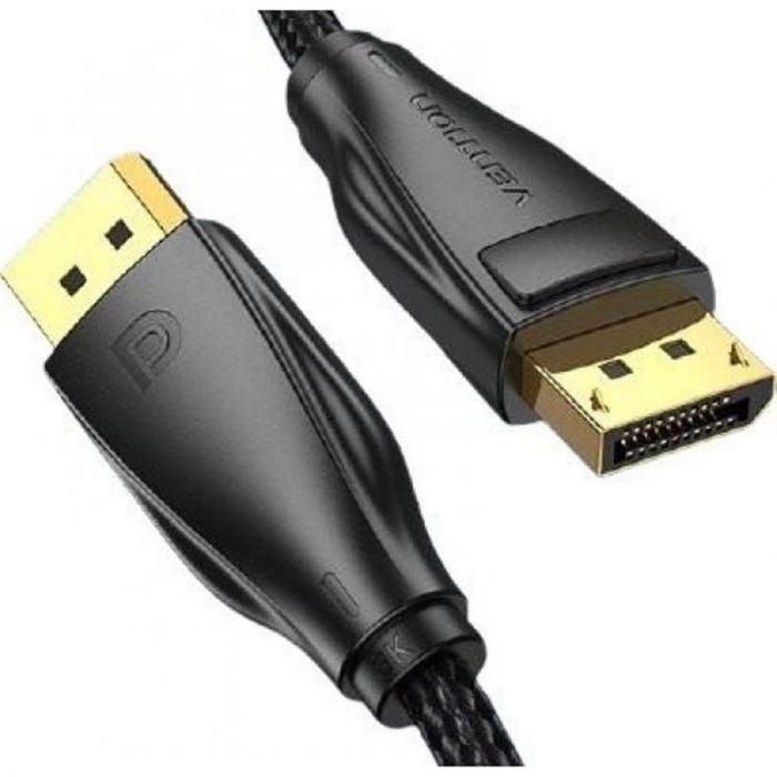 Кабель Vention DisplayPort - DisplayPort V1.4 (M/M), 1.5 м, Black (HCCBG)