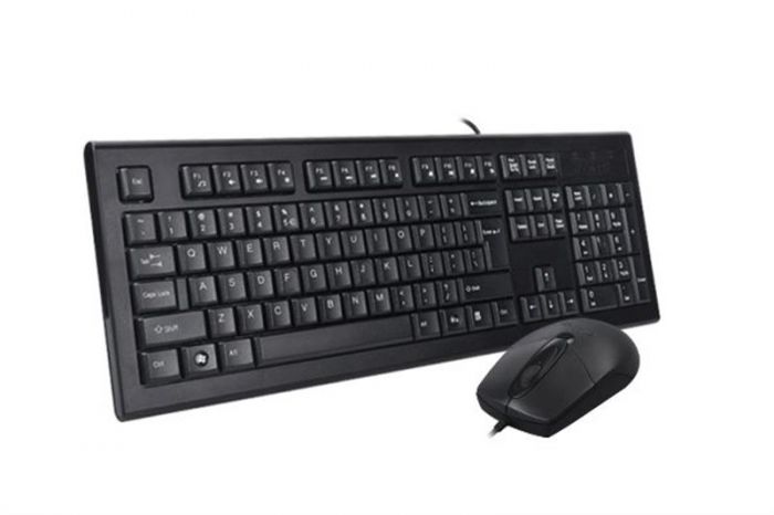 Комплект (клавіатура, миша) A4Tech KR-8572S Black