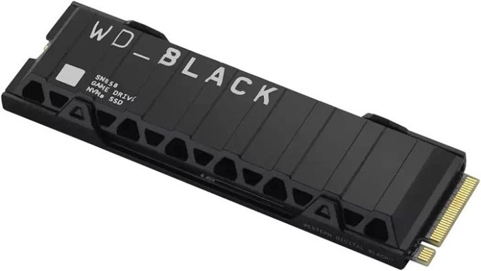 Накопичувач SSD 1TB WD Black SN850 M.2 2280 PCIe 4.0 x4 3D QLC with Heatsink (WDBAPZ0010BNC-WRSN)
