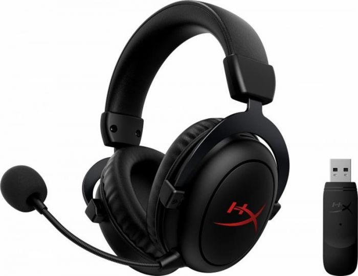 Гарнiтура HyperX Cloud Core Wireless Black (4P5D5AA)