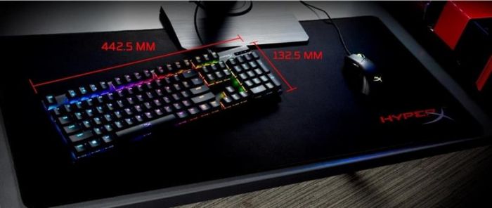 Клавіатура HyperX Alloy Origins Aqua RGB PBT ENG/RU Black (639N5AA) USB