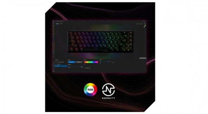 Клавіатура HyperX Alloy Origins 65 Red RGB ENG/RU Black (4P5D6AX) USB