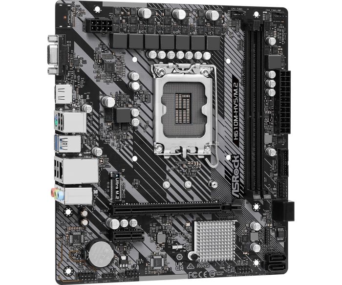 Материнська плата ASRock H610M-HVS/M.2 R2.0 Socket 1700