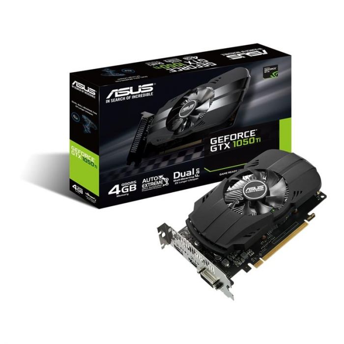 Відеокарта GF GTX 1050 Ti 4GB GDDR5 Asus (PH-GTX1050TI-4G)