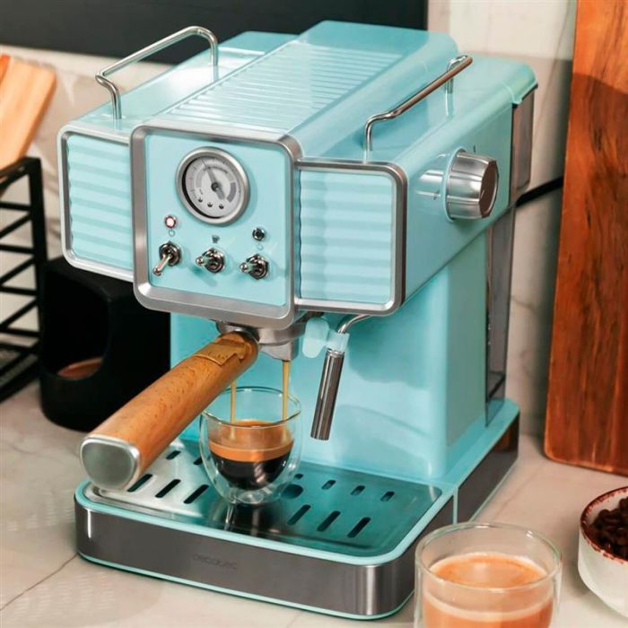 Кавоварка Cecotec Cumbia Power Espresso 20 Tradizionale Light Blue (CCTC-01628)