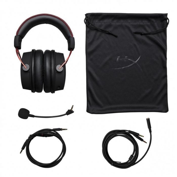 Гарнiтура HyperX Cloud Alpha Black/Red (4P5L1AX)