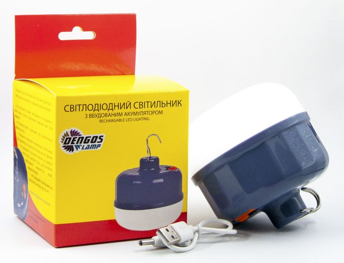 Світильник з LED лампою та USB інтерфейсом для підключення/зарядки, 5V, 60W  (LED-ULR-5V60W)