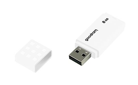 Флеш-накопичувач USB3.2  8GB GOODRAM UME2 White (UME2-0080W0R11)