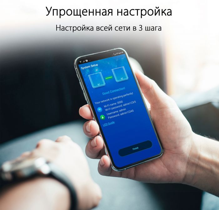 Бездротовий маршрутизатор Asus ZenWiFi XT8 2PK Black