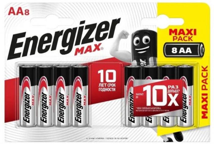 Батарейка Energizer AA MAX 4+4 шт