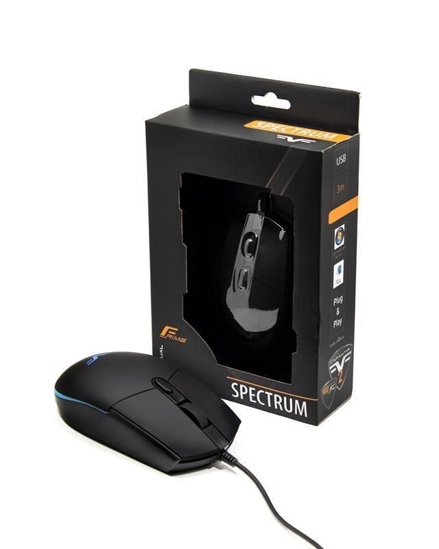 Мишка Frime Spectrum Black USB (FMC2205)