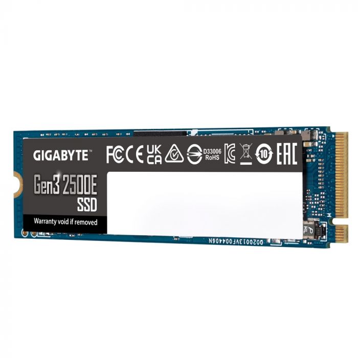 Накопичувач SSD 500GB Gigabyte Gen3 2500E M.2 PCIe NVMe 3.0 x4 3D TLC (G325E500G)