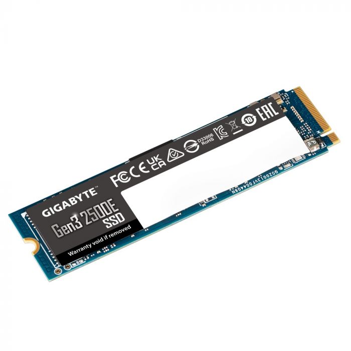 Накопичувач SSD 500GB Gigabyte Gen3 2500E M.2 PCIe NVMe 3.0 x4 3D TLC (G325E500G)