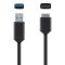 Кабель Belkin USB 3.0 - MicroUSB 3.0 (5Gbps) 0.9 м Black (F3U166bt03-BLK)