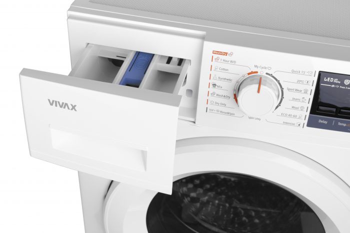 Пральна машина з сушкою Vivax WDF-1408D616BS