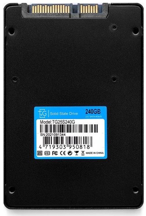 Накопичувач SSD  240GB T&G 2.5" SATAIII 3D TLC (TG25S240G)