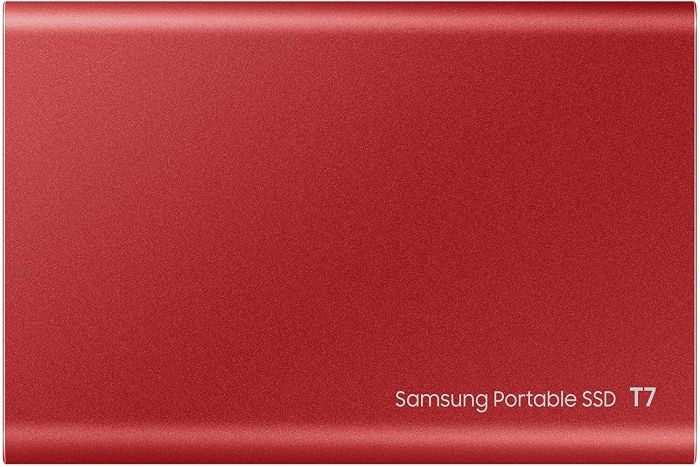 Накопичувач зовнішній SSD 2.5" USB 2.0TB Samsung T7 Red (MU-PC2T0R/WW)