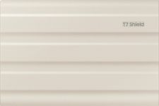 Накопичувач зовнішній SSD 2TB Samsung T7 Shield Beige (MU-PE2T0K/EU)