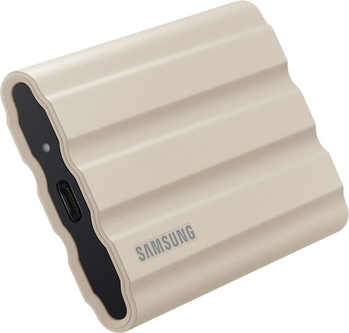 Накопичувач зовнішній SSD 2TB Samsung T7 Shield Beige (MU-PE2T0K/EU)