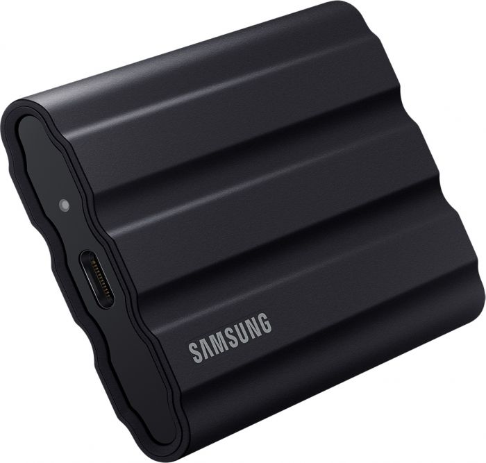 Накопичувач зовнішній SSD 2TB Samsung T7 Shield Black (MU-PE2T0S/EU)