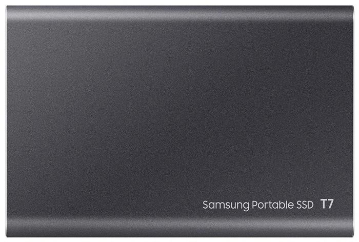 Накопичувач зовнішній SSD 1TB Samsung T7 Titan Gray (MU-PC1T0T/WW)