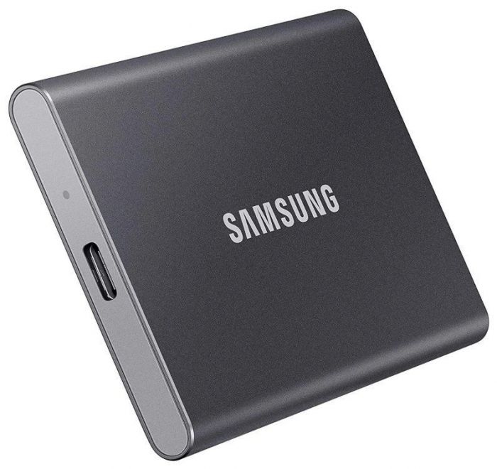 Накопичувач зовнішній SSD 2.5" USB 2.0TB Samsung T7 Titan Gray (MU-PC2T0T/WW)