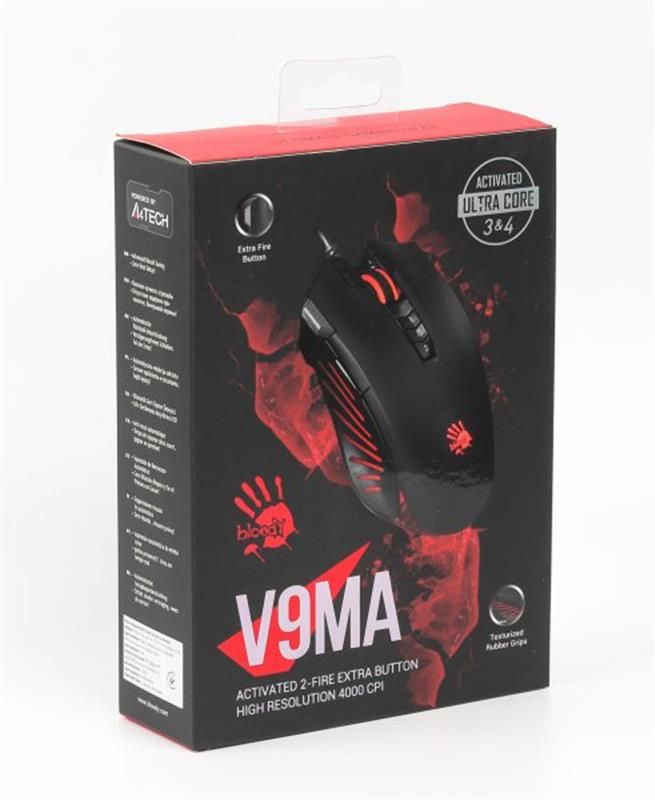 Миша Bloody V9MA Black