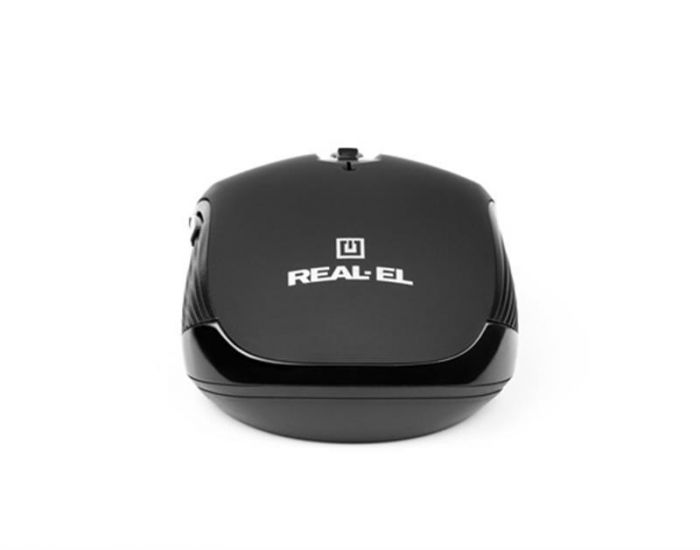 Мишка бездротова REAL-EL RM-330 Black