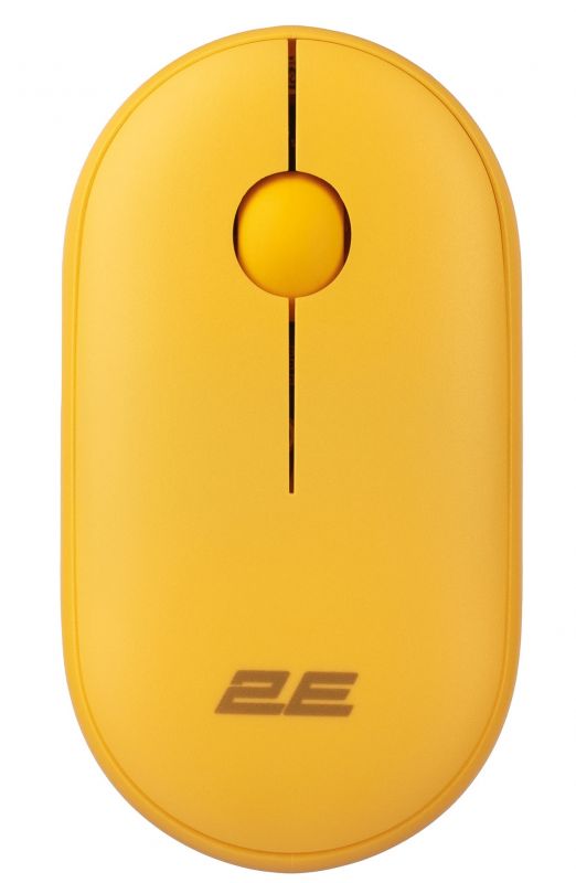 Миша бездротова 2E MF300 Silent WL BT Sunny yellow (2E-MF300WYW)