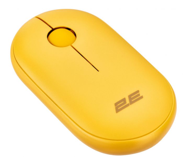 Миша бездротова 2E MF300 Silent WL BT Sunny yellow (2E-MF300WYW)