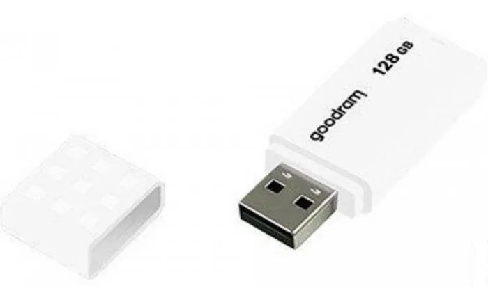 Флеш-накопичувач USB 128GB GOODRAM UME2 White (UME2-1280W0R11)