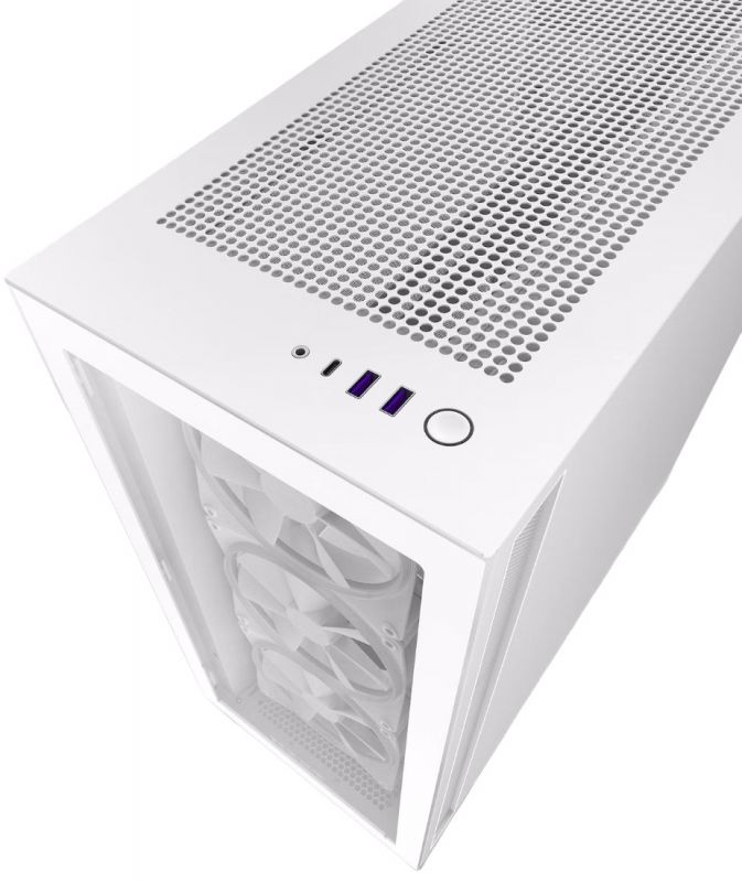 Корпус NZXT H7 Elite White (CM-H71EW-01) без БЖ