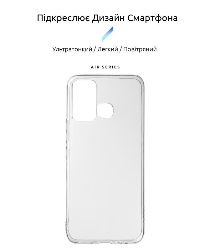 Чохол-накладка Armorstandart Air для Infinix Hot 12 Play (X6816D) Transparent (ARM66621)